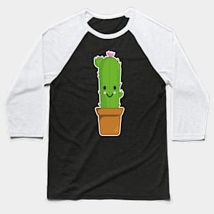 Cute cactus in a pot Baseball T-Shirt